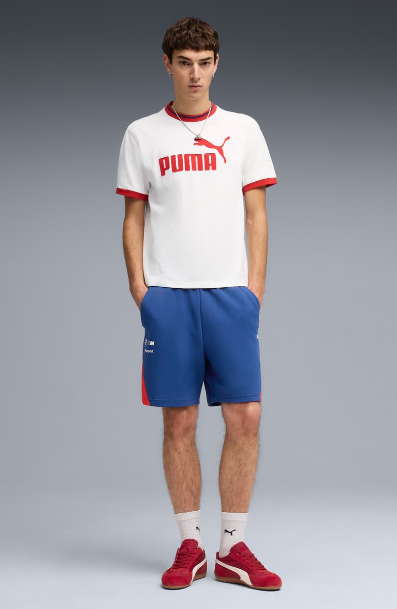 PUMA BMW M Motorsport Sweat Shorts, Alternate, color, Pro Blue