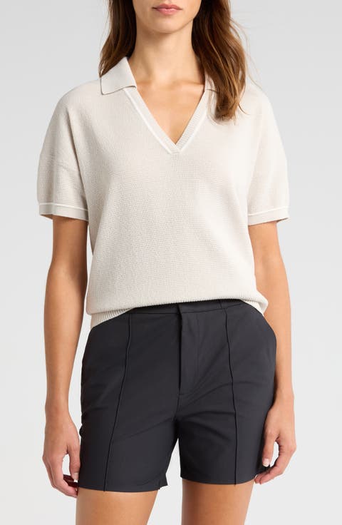 Birdie Short Sleeve Polo Sweater