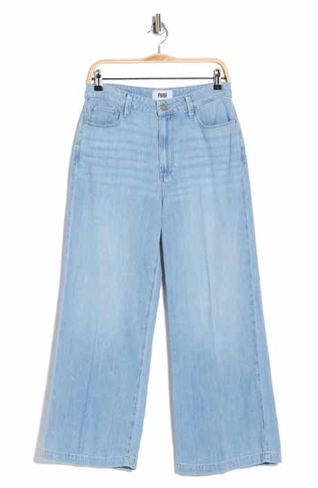 PAIGE Genesee Cropped Straight Leg Jeans