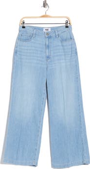 PAIGE Genesee Cropped Straight Leg Jeans