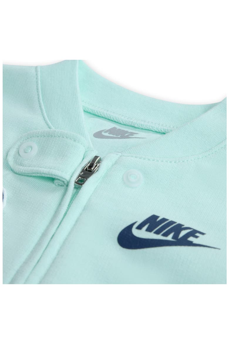 Footie Coverall, Alternate, color, MINT FOAM