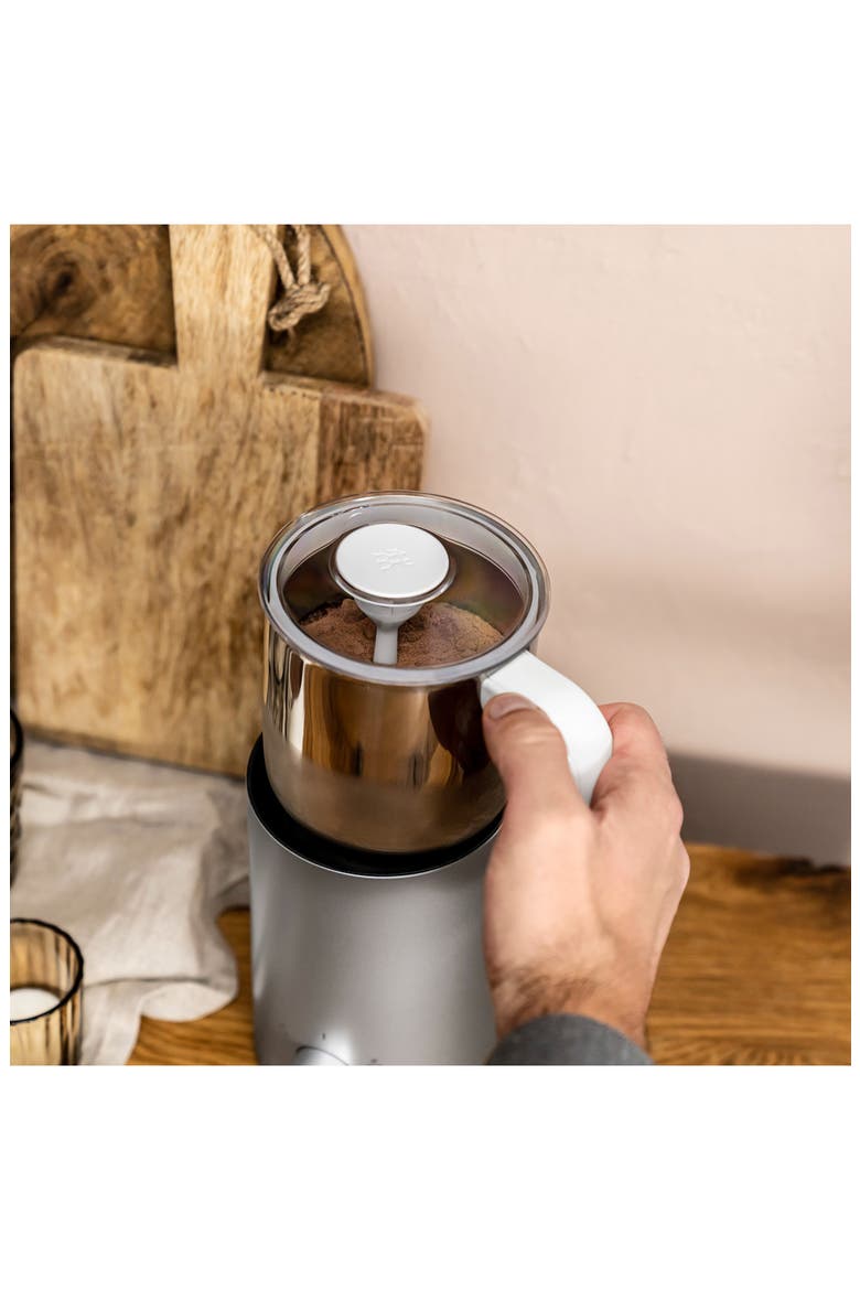 Enfinigy Milk Frother, Alternate, color, SILVER