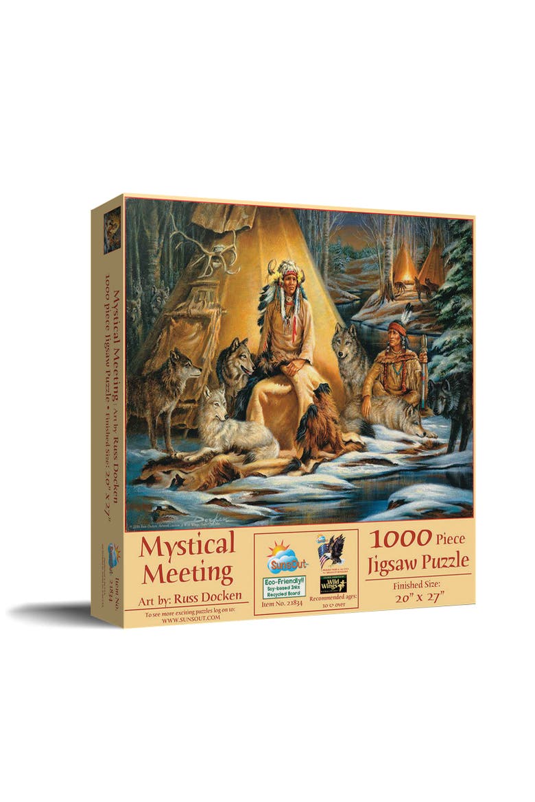 Mystical Meeting 1000 piece Jigsaw Puzzle for Adults, Main, color, Multicolor