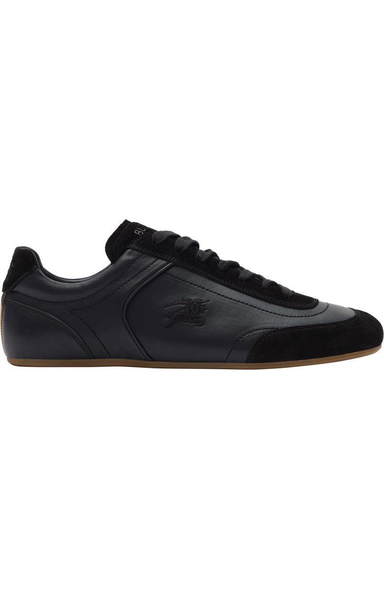 Burberry Equestrian Knight Design Runner Sneaker, Main, color, Black