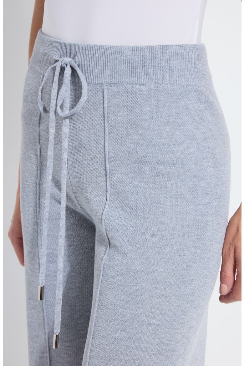 Violetta Wide Leg Pants, Alternate, color, GREY MELANGE