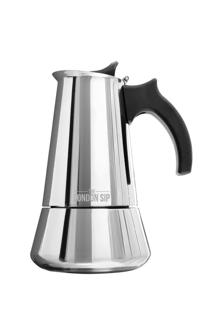 Stainless Steel Espresso Maker, Main, color, Silver