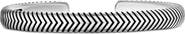 David Yurman Chevron Cuff Bracelet in Sterling Silver