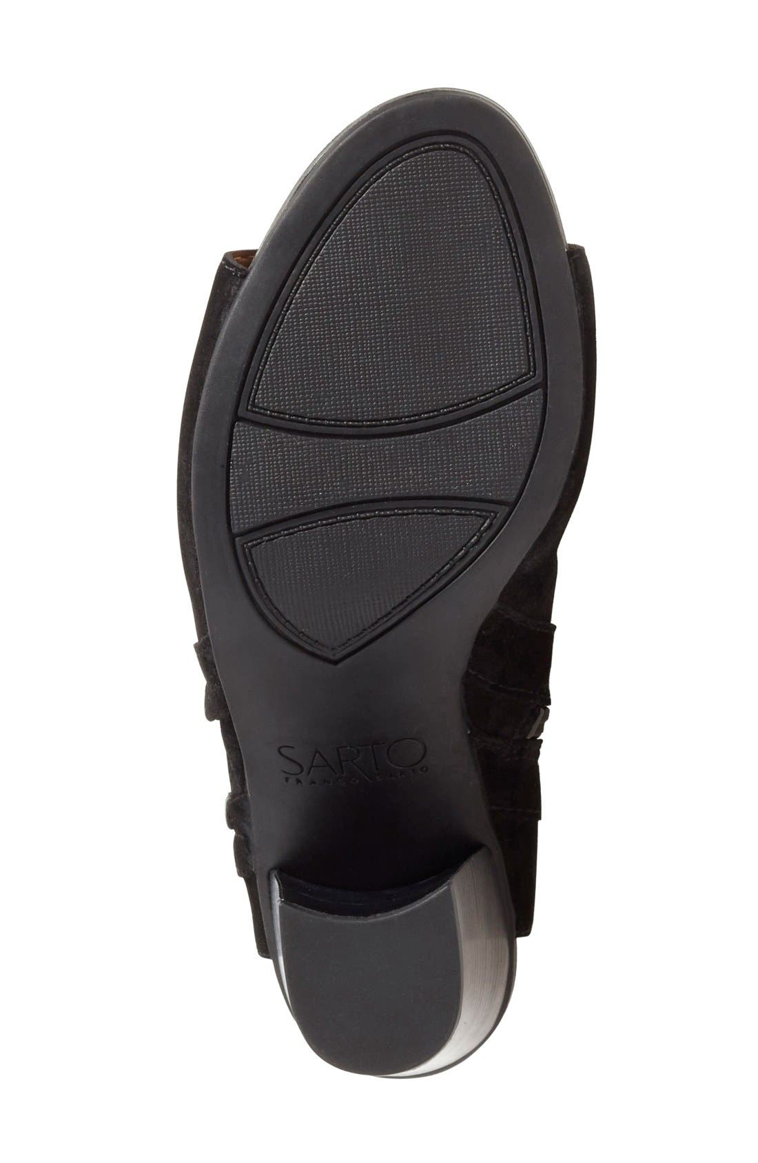 SARTO by Franco Sarto 'Sylvania' Peep Toe Bootie, Alternate, color, 