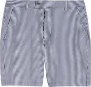 Redvanly Beeker Seersucker Shorts