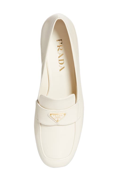 Prada Mocassini Loafer Pump In Avorio