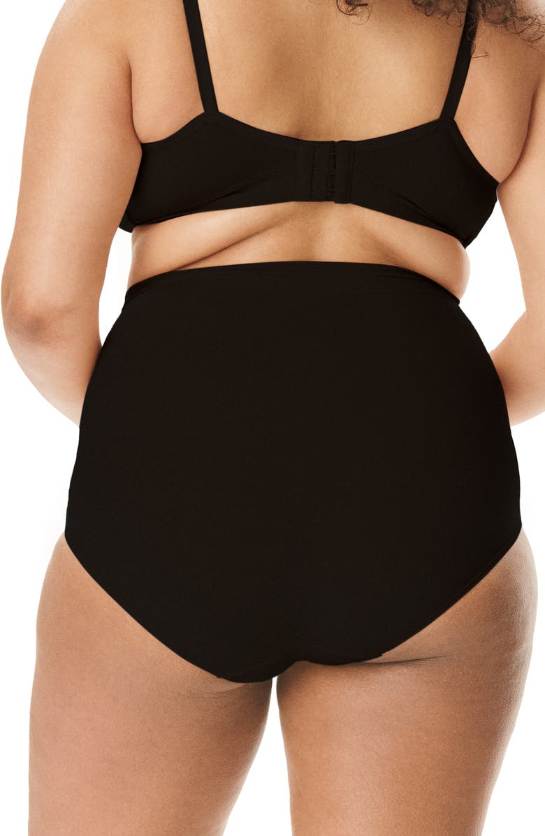 MOTHERHOOD MATERNITY Motherhood Women's Maternity Seamless Over-the-Bump Panty, 2-Pack, Alternate, color,