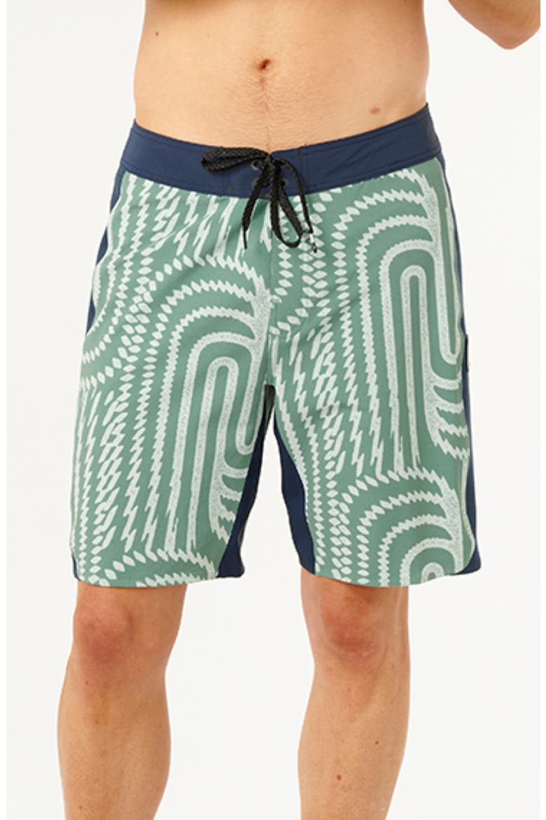Mirage Ultimate Board Shorts, Main, color, LEAF GREEN