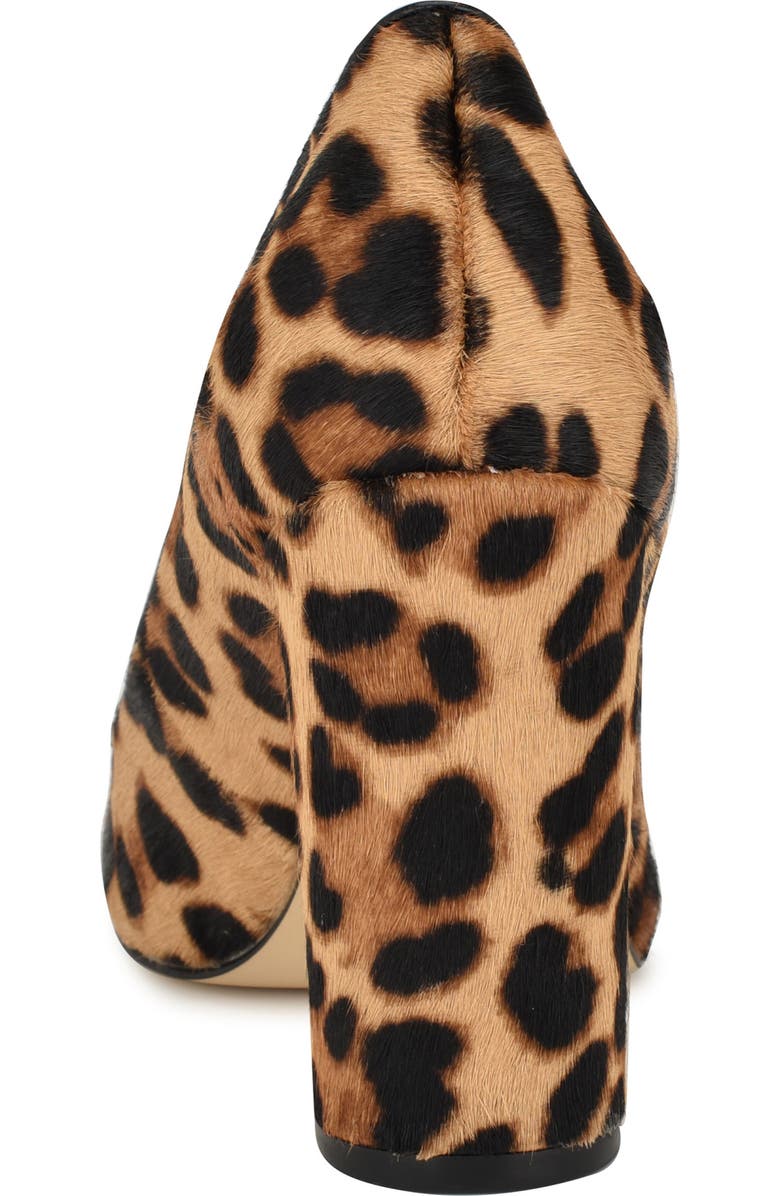 Nine West Carline Genuine Calf Hair Pump, Alternate, color, Dark Natural 121