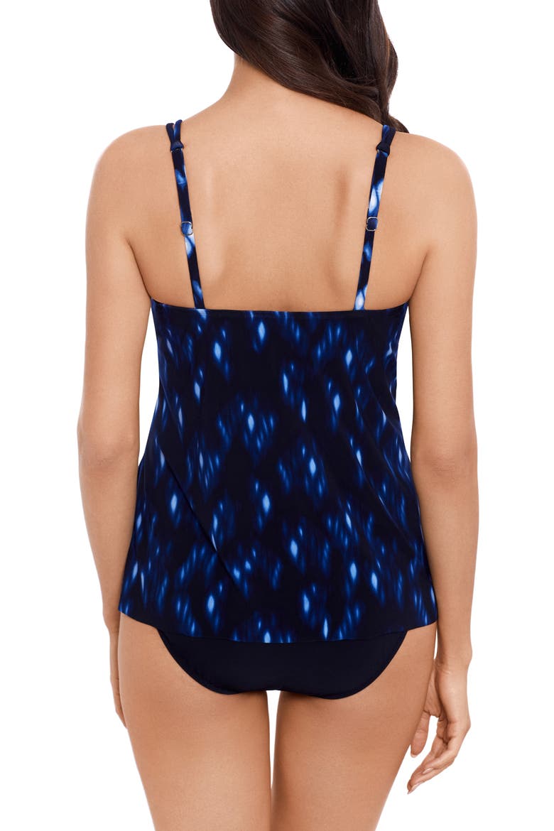 Indio Akikio Tankini Top, Alternate, color, BLUE