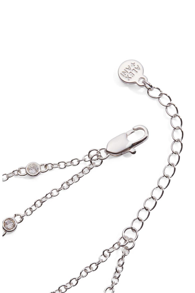 Abuela Infinity Adjustable Chain Bracelet, Alternate, color, Silver