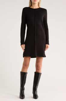AREA STARS Barr Long Sleeve Sweater Dress