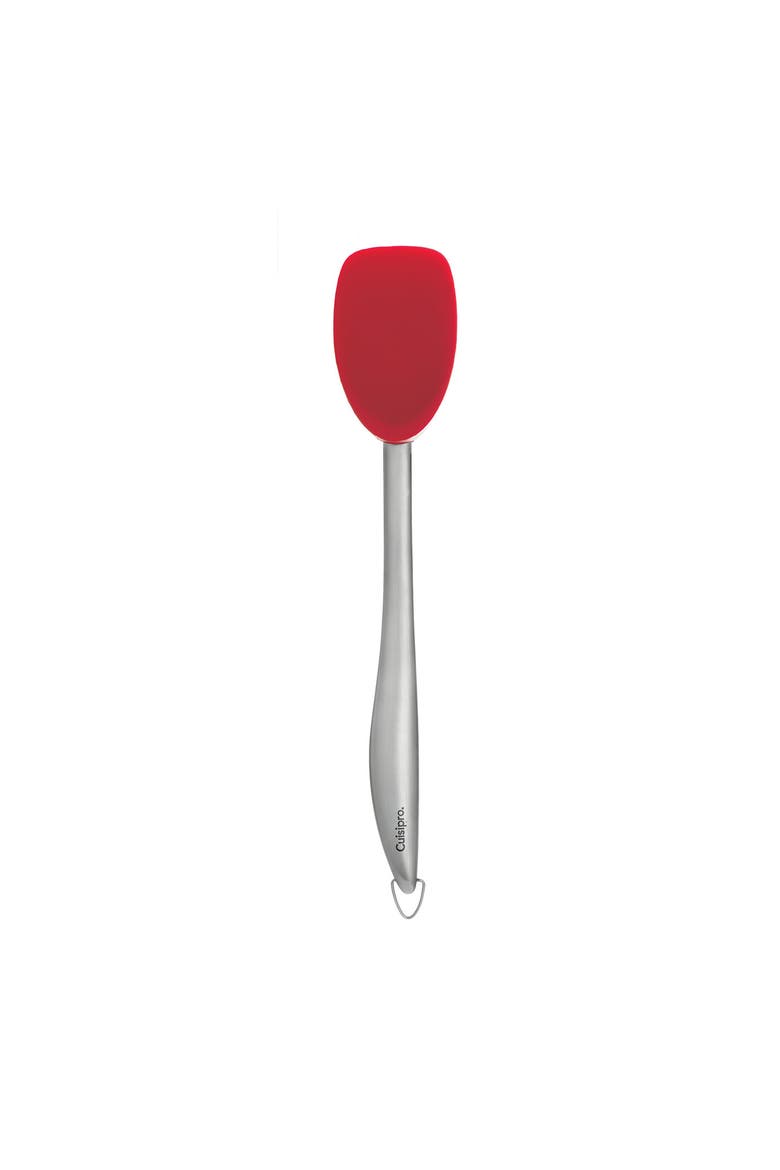 Silicone Spoon, 11-Inch, Red, Main, color, Red