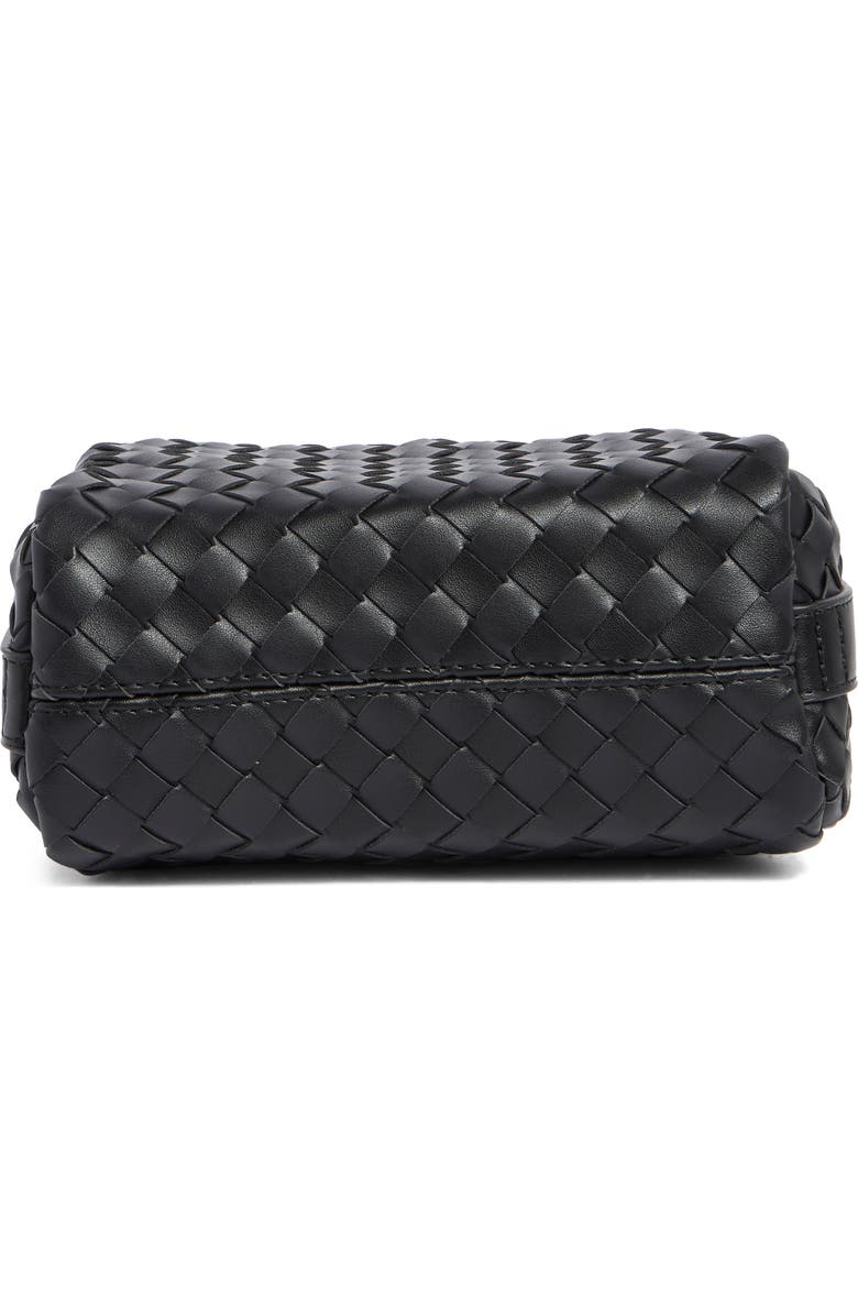 URBAN EXPRESSIONS HANDBAGS Diamond Weave Crossbody Bag, Alternate, color, Black