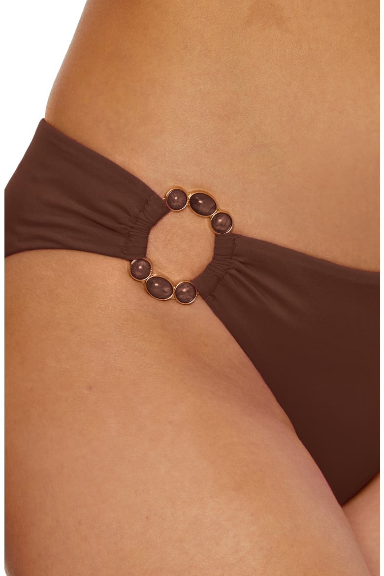 Marble Canyon Ring Hipster Bikini Bottoms, Alternate, color, MOCHA