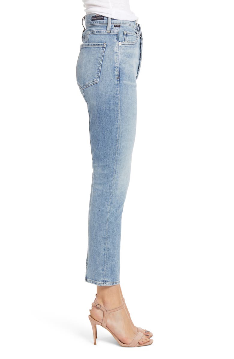 Citizens of Humanity Olivia High Waist Back Seam Crop Skinny Jeans, Alternate, color, 