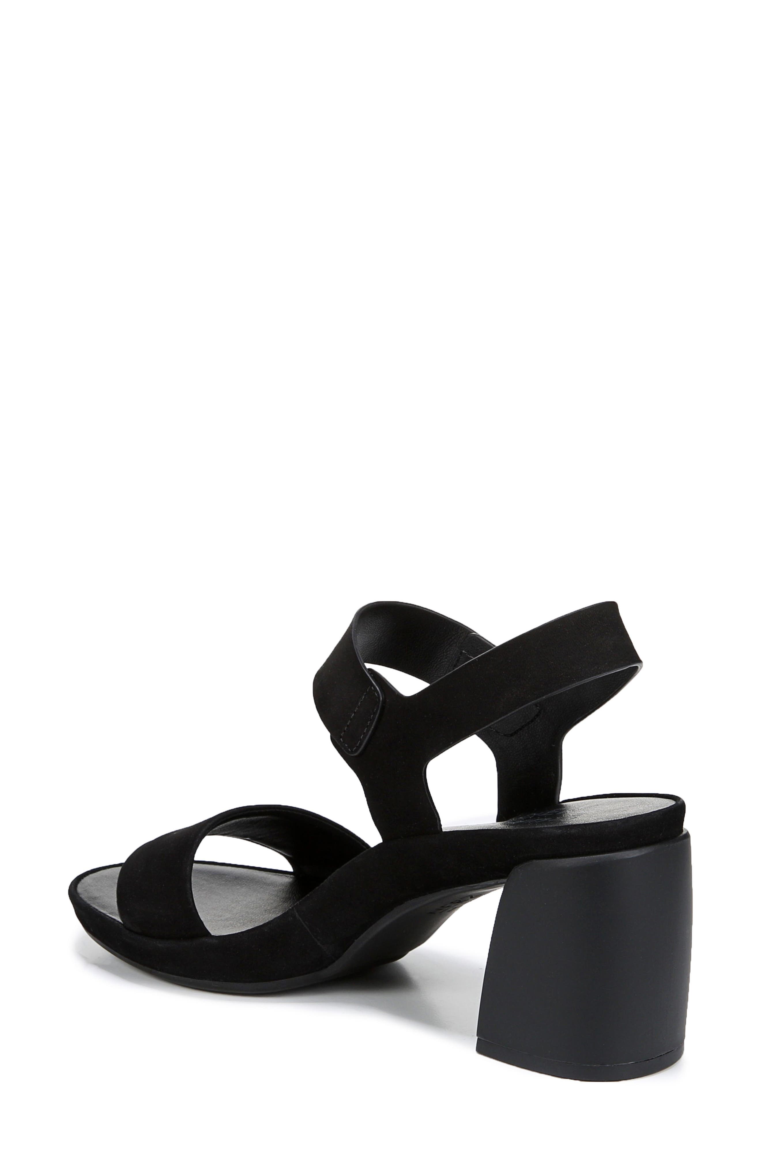 Genn Block Heel Sandal, Alternate, color, BLACK