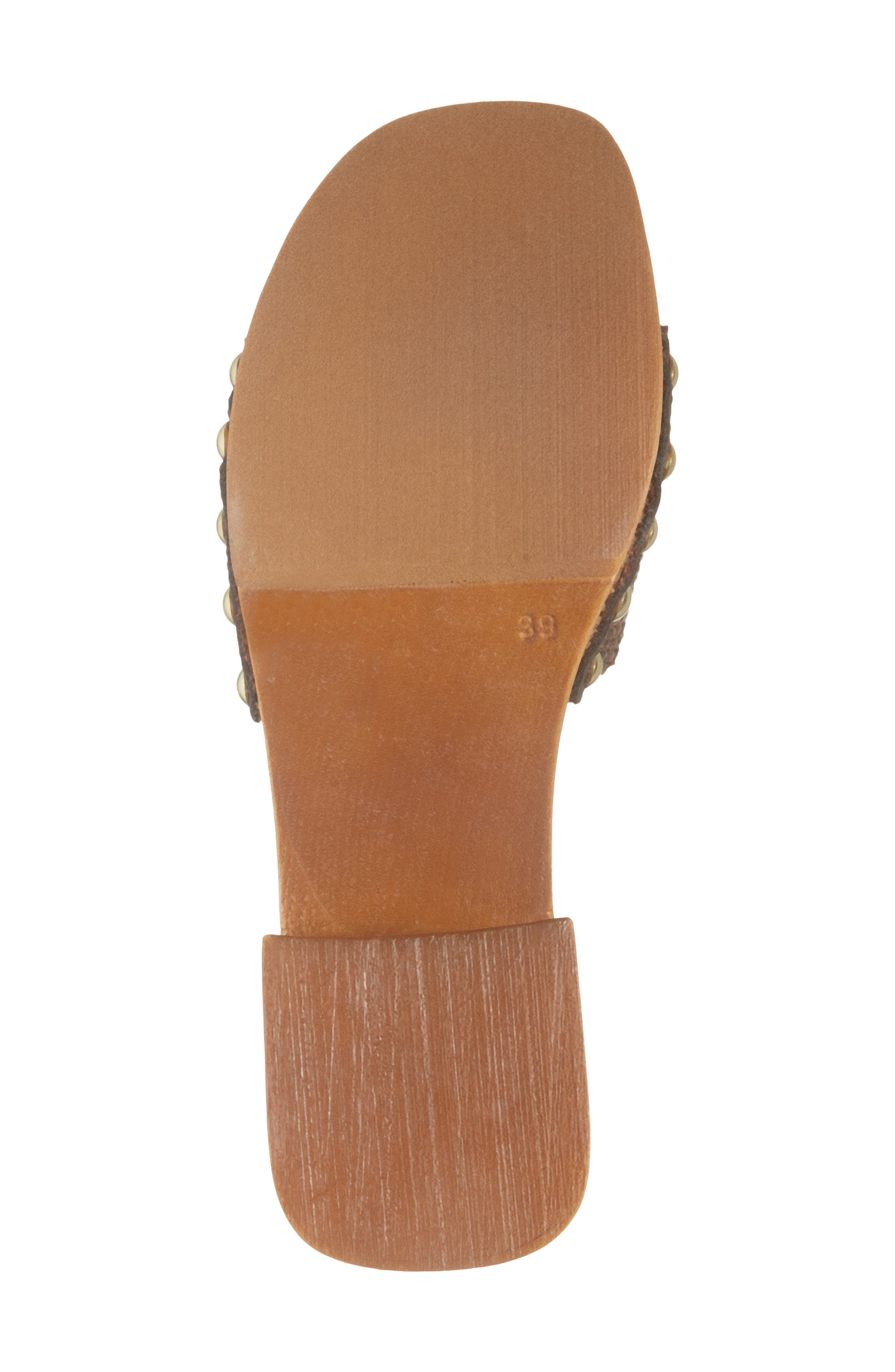 Chocolat Blu Lari Platform Sandal, Alternate, color, Brown Raffia