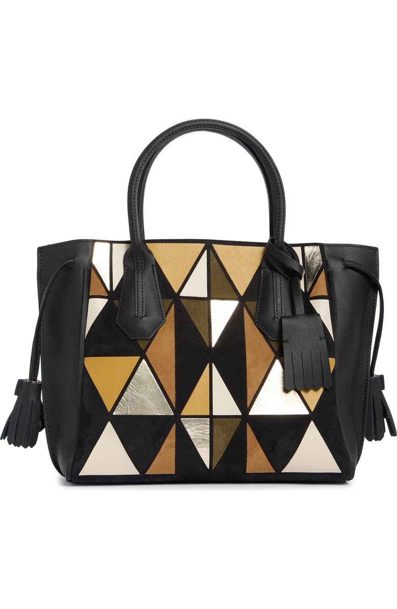 Longchamp Penelope Arty Small Tote, Main, color, Mimosa