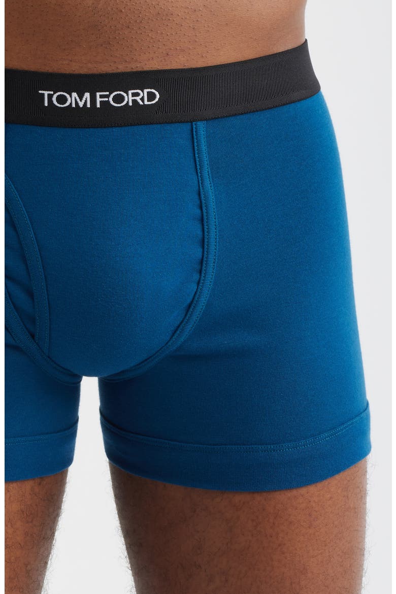 2-Pack Cotton Jersey Boxer Briefs, Alternate, color, NAVY / OCEAN BLUE