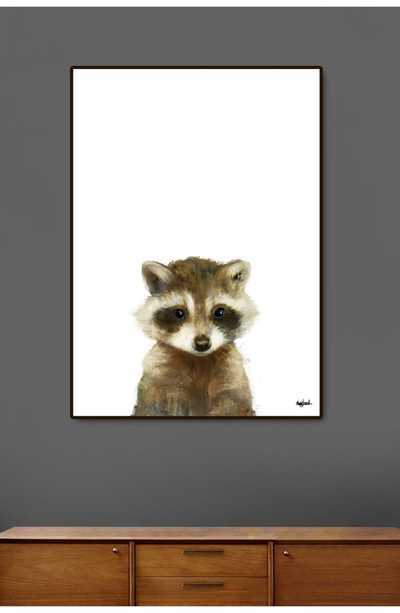 CURIOOS Medium Little Raccoon By Amy Hamilton, Alternate, color, 