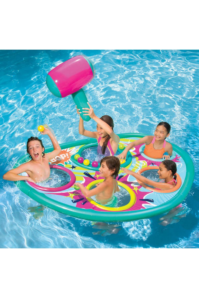 Whopper Bopper Pool Float Game, Alternate, color, Multicolored