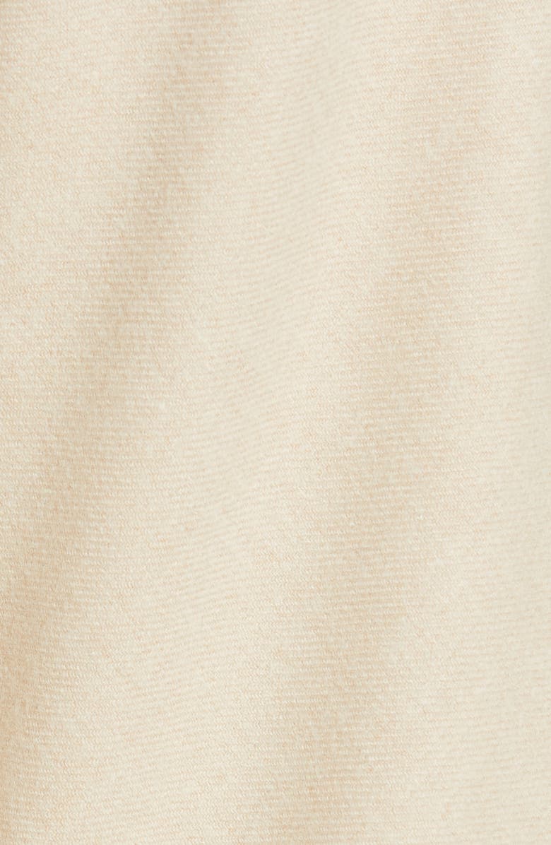 Vince Flannel Pull-On Pants, Alternate, color, Light Oat