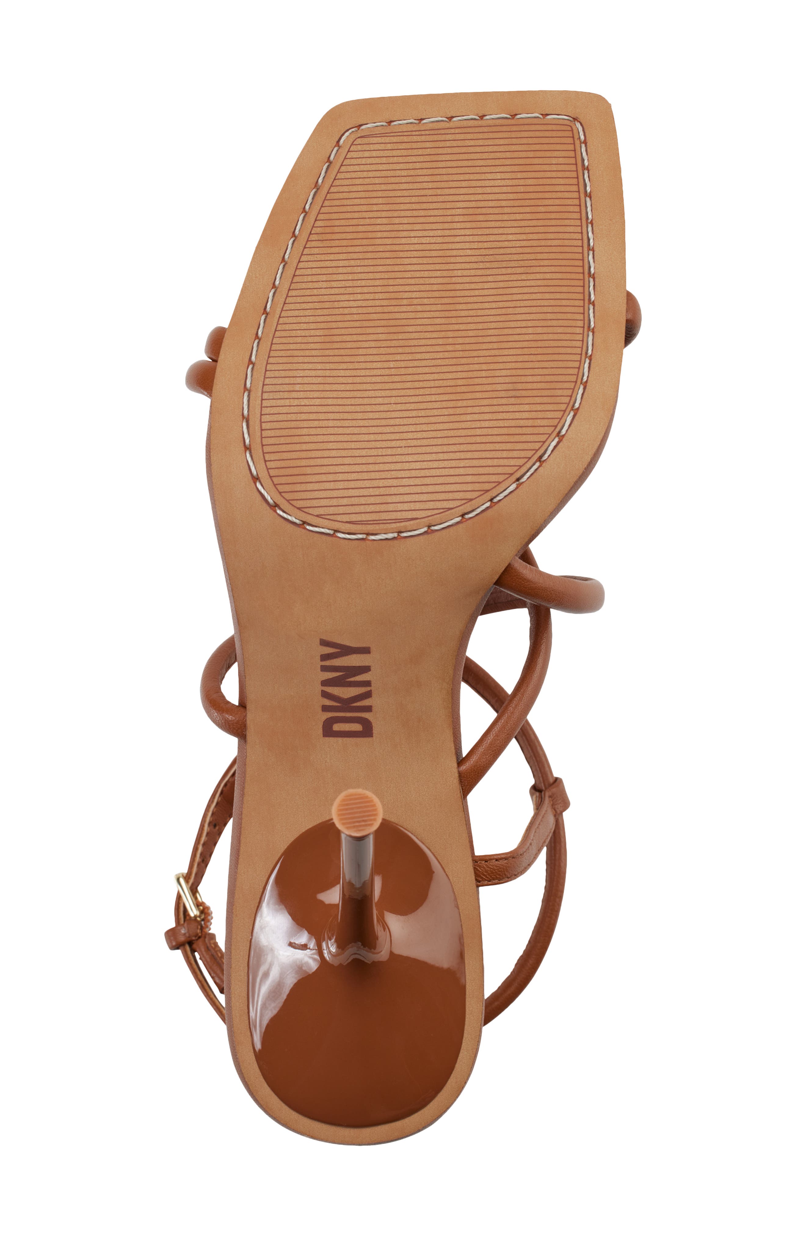 Reia Strappy Sandal, Alternate, color, DK COGNAC