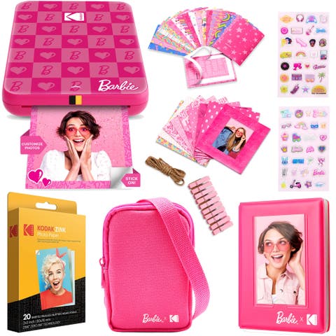 x Barbie Step Slim Printer Gift Bundle