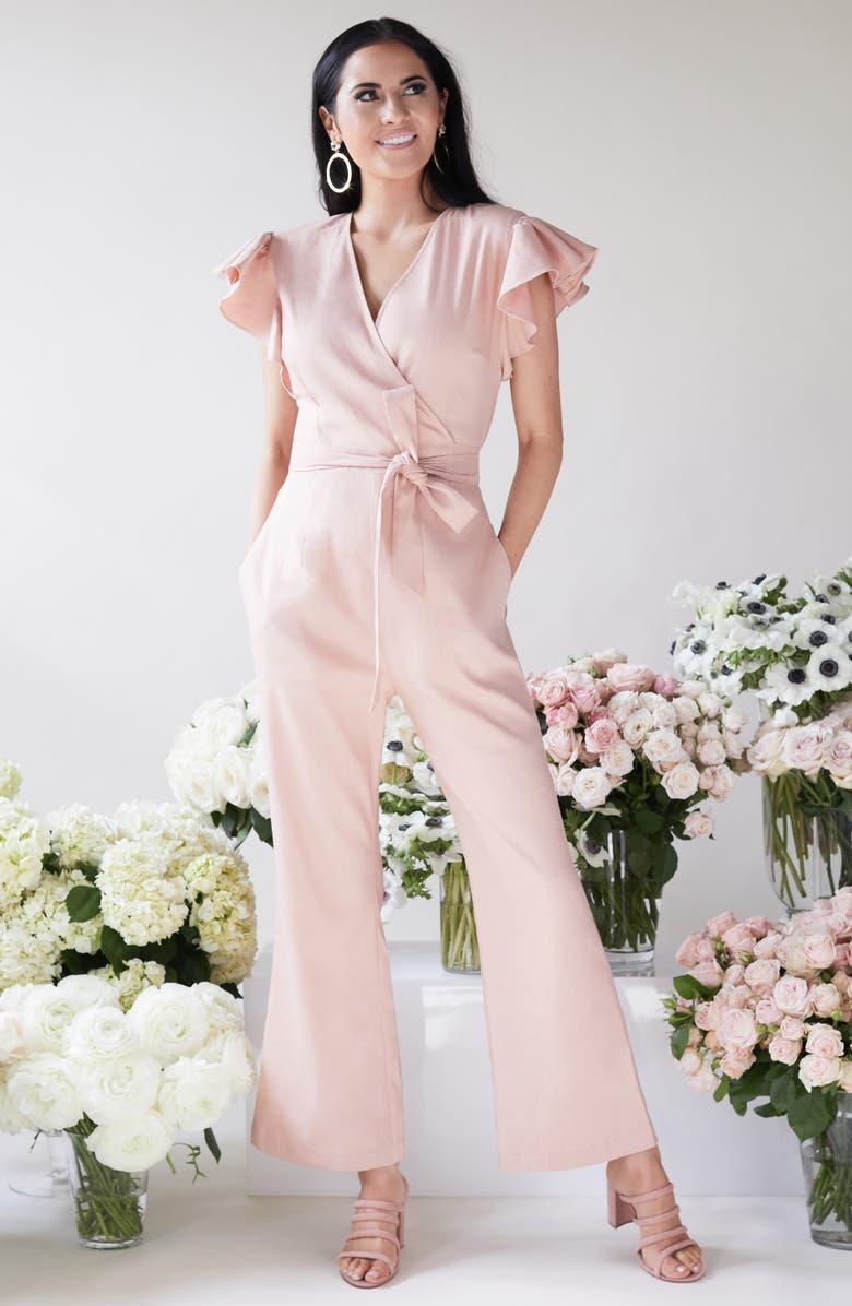 Rachel Parcell Crystal Frontal Hoop Earrings, Alternate, color, 