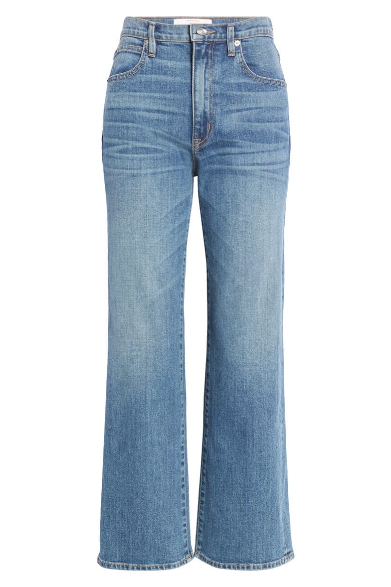 Madison Wide Leg Jeans, Alternate, color, TOPANGA