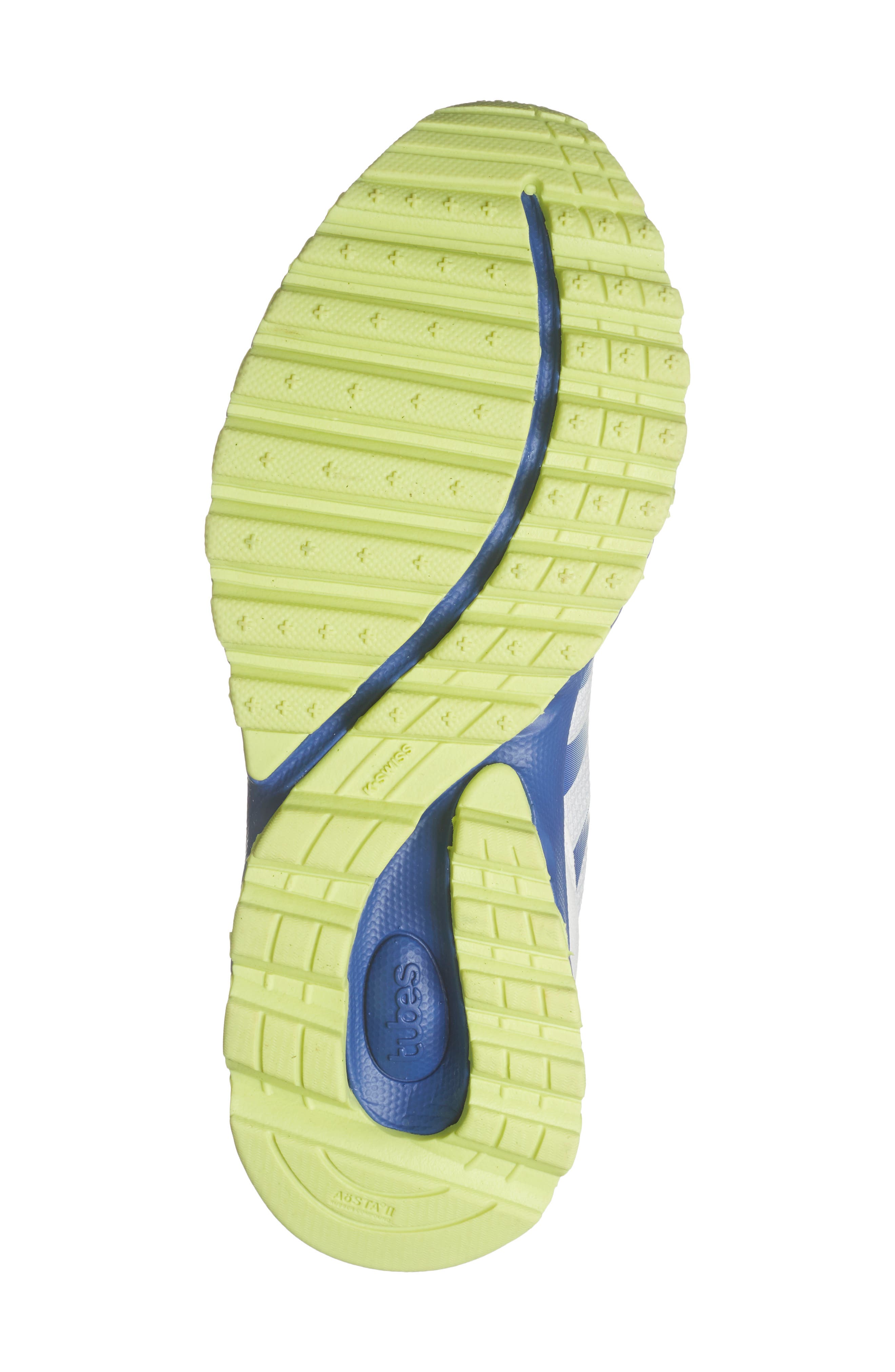 K-Swiss Tubes Comfort 200 Sneaker, Alternate, color, White/ Surf The Web/ Green