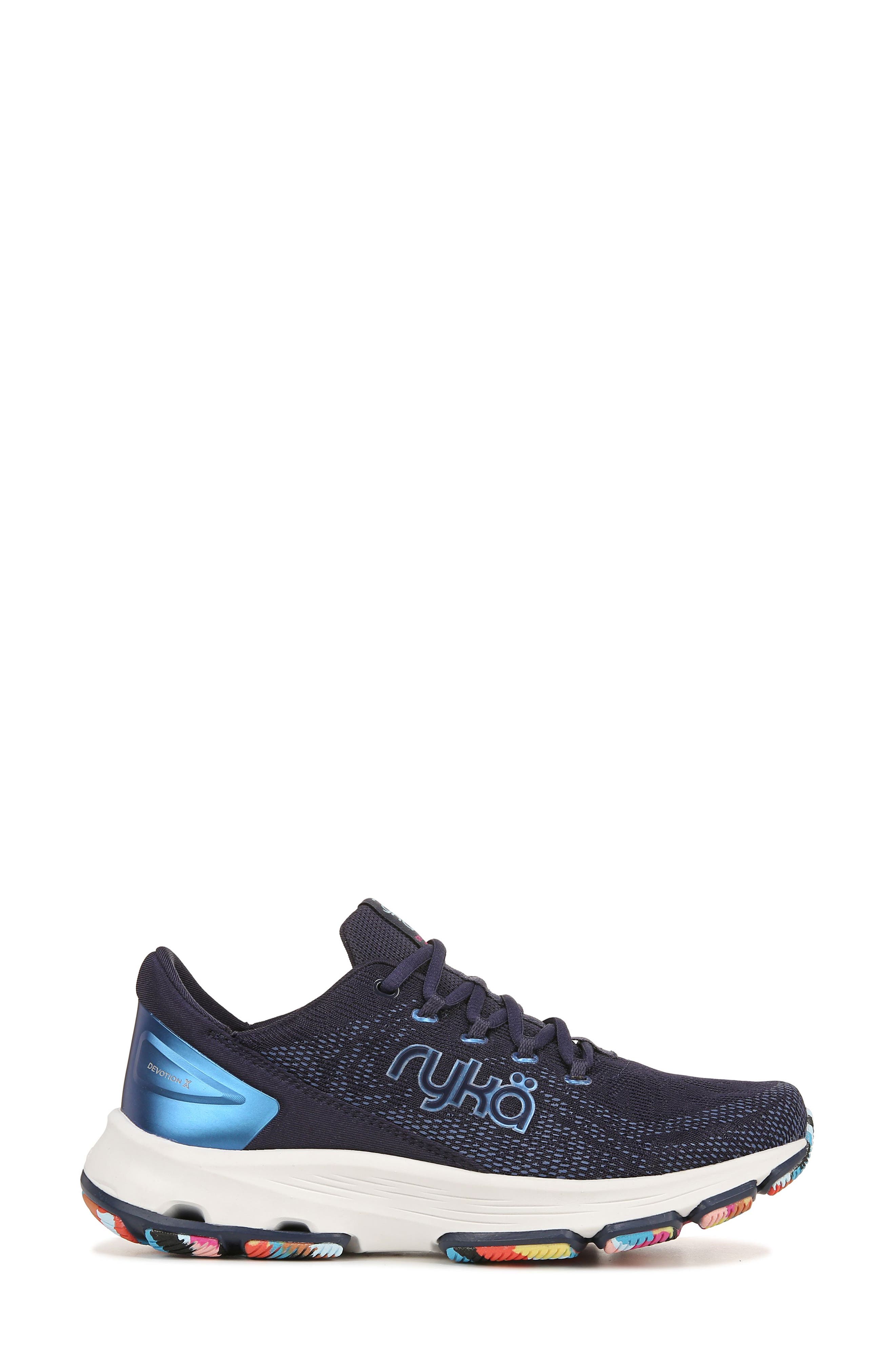 Rykä Devotion X Walking Sneaker - Wide Width Available, Alternate, color, Academy Blue