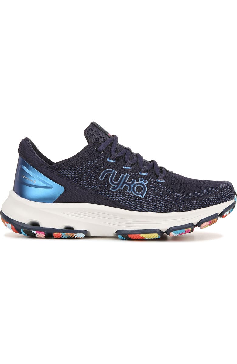 Rykä Devotion X Walking Sneaker - Wide Width Available, Alternate, color, Academy Blue