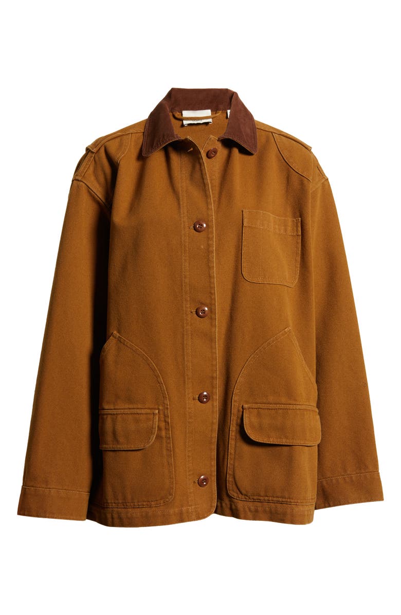 DÔEN Pascual Barn Jacket, Alternate, color, Willow Bark