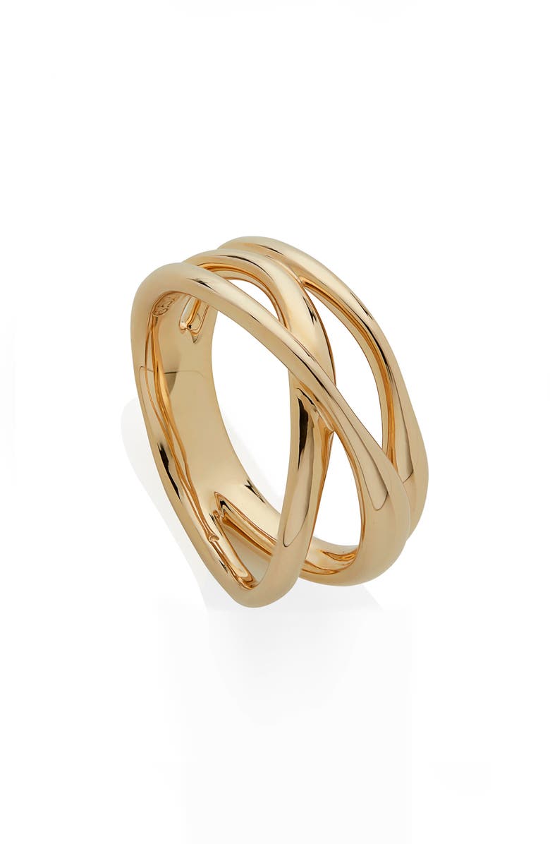 Monica Vinader Nura Crossover Ring, Main, color,