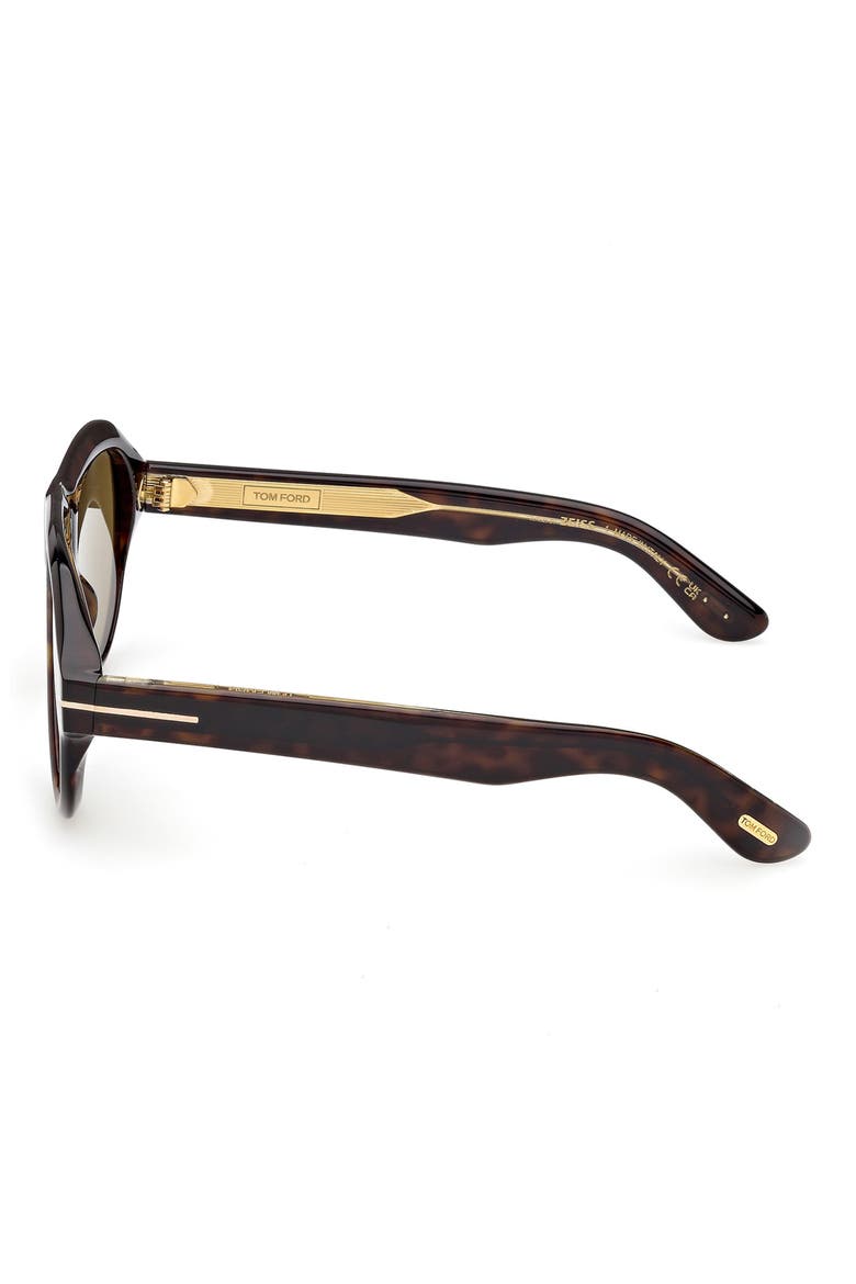 Icon 59mm Pilot Sunglasses, Alternate, color, SHINY CLASSIC DARK HAVANA