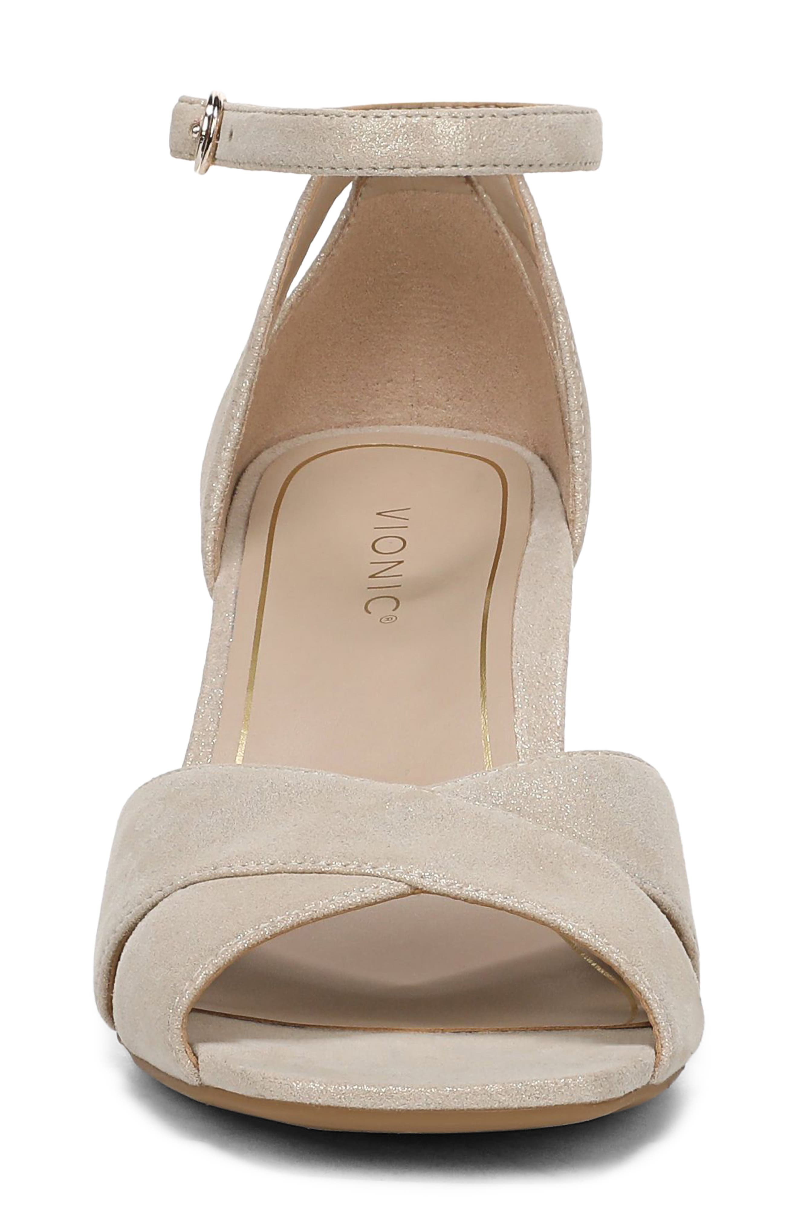 Charmaine Sandal, Alternate, color, GOLD LEATHER