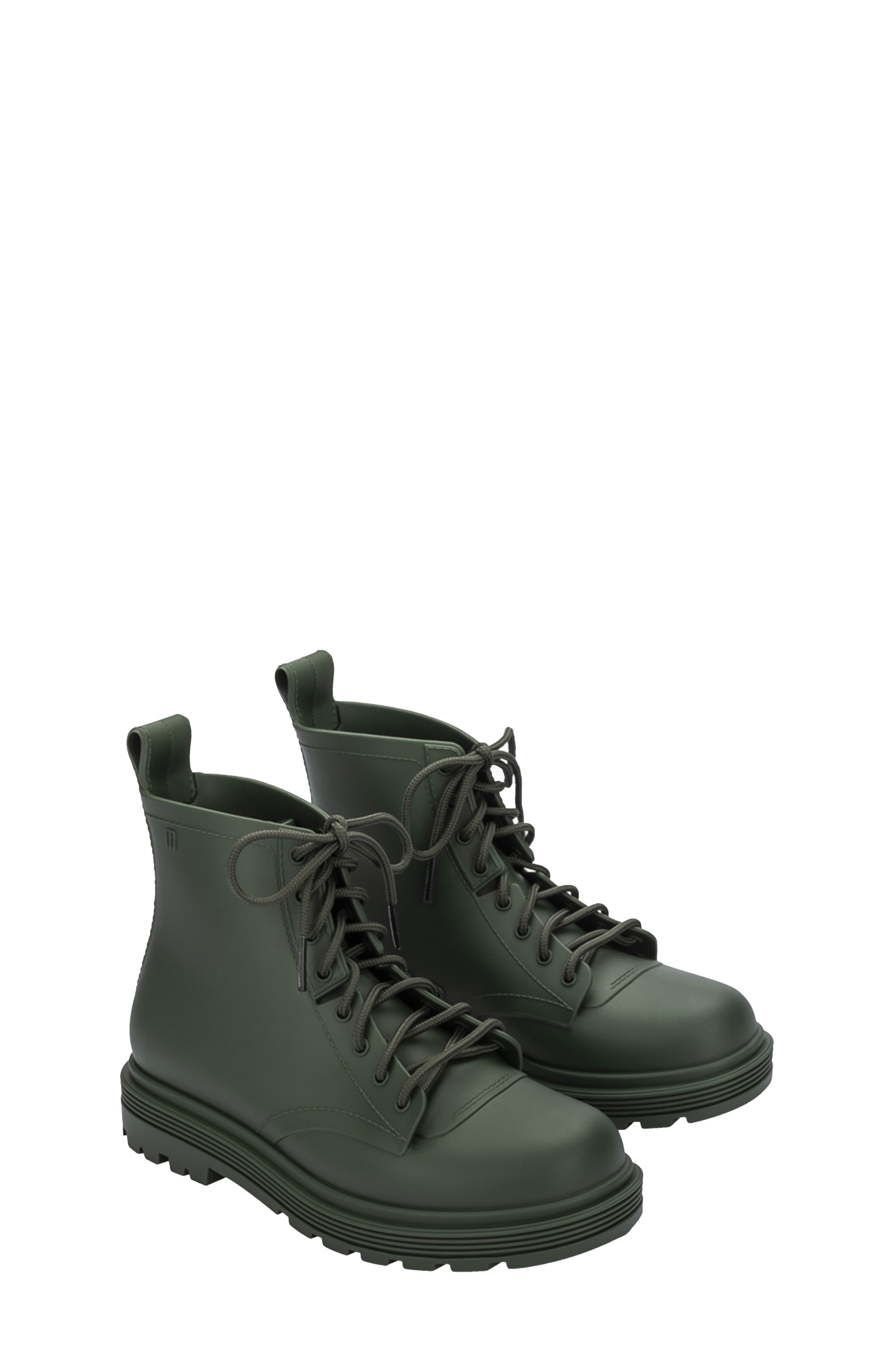 Kids' Corturno Lace-Up Boot, Main, color, GREEN