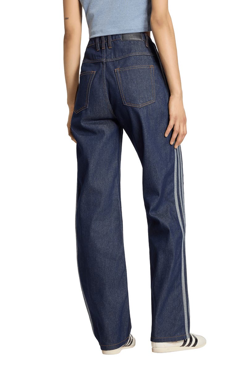 adidas Originals Straight Leg Jeans, Alternate, color, Indigo Denim