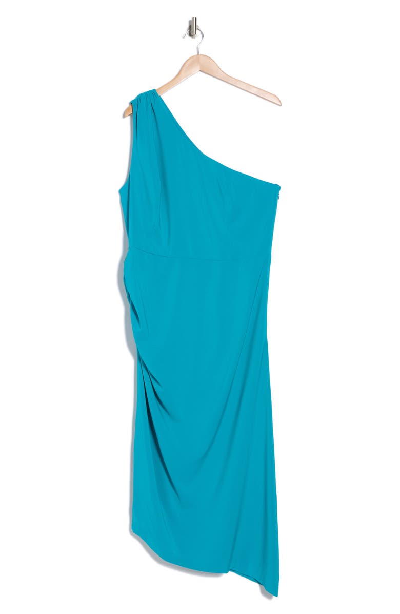 Hutch One-Shoulder Body-Con Ruched Dress , Alternate, color, Scuba