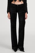 FRAME The Velvet Gray Flare Leg Jeans