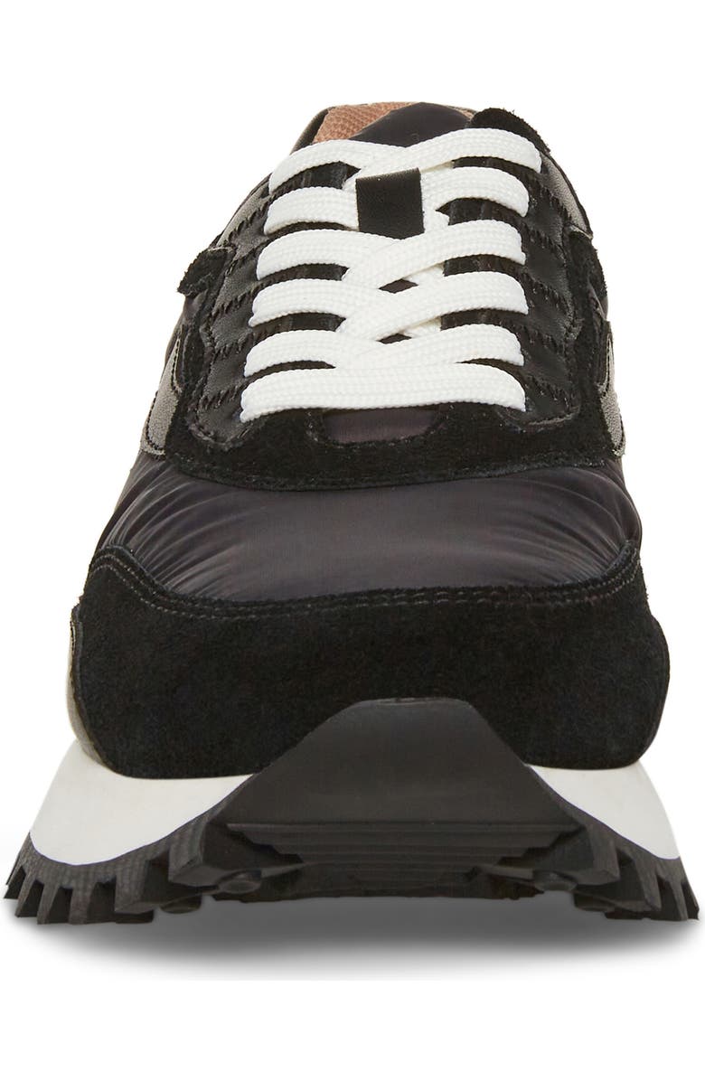 Blondo Lois Retro Waterproof Running Sneaker, Alternate, color, Black Multi