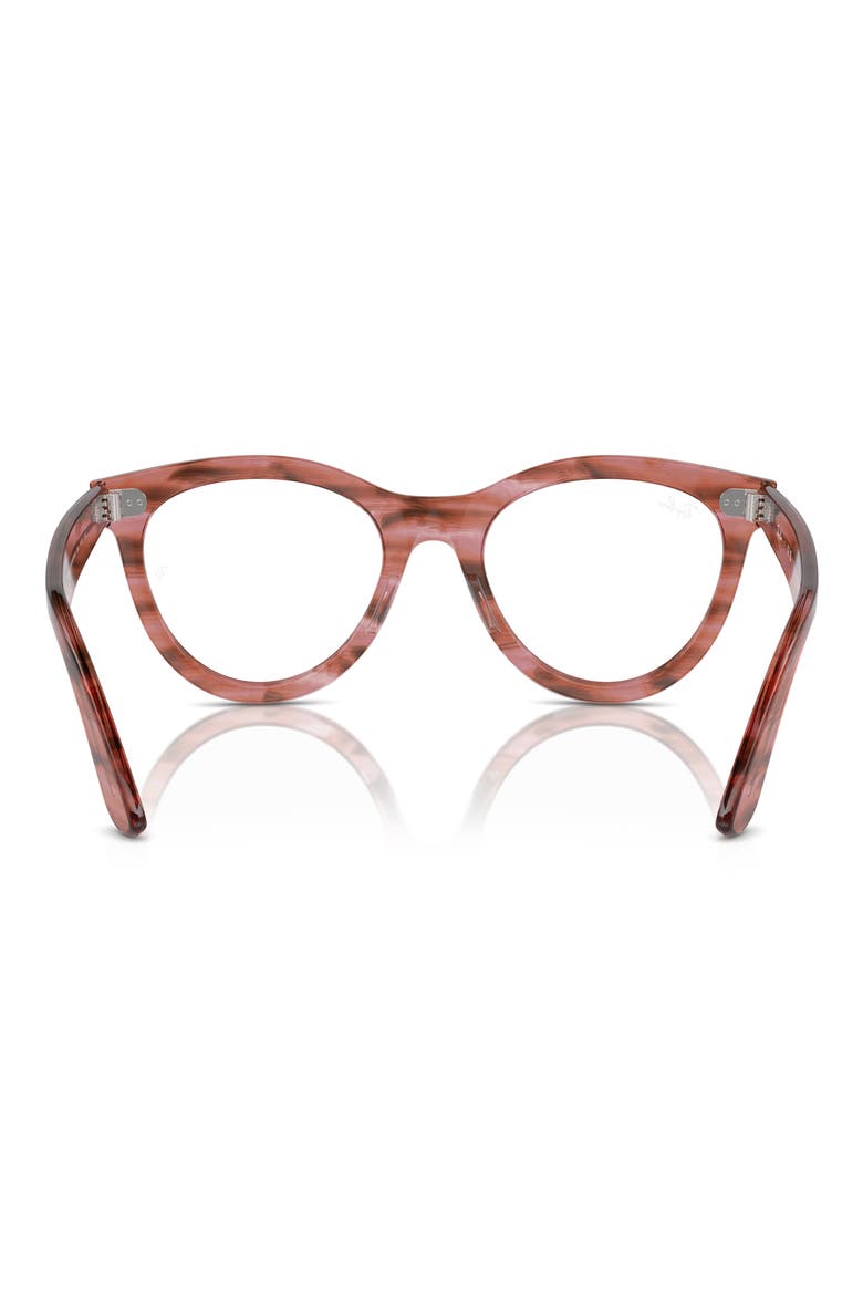 51mm Oval Optical Glasses, Alternate, color, PINK