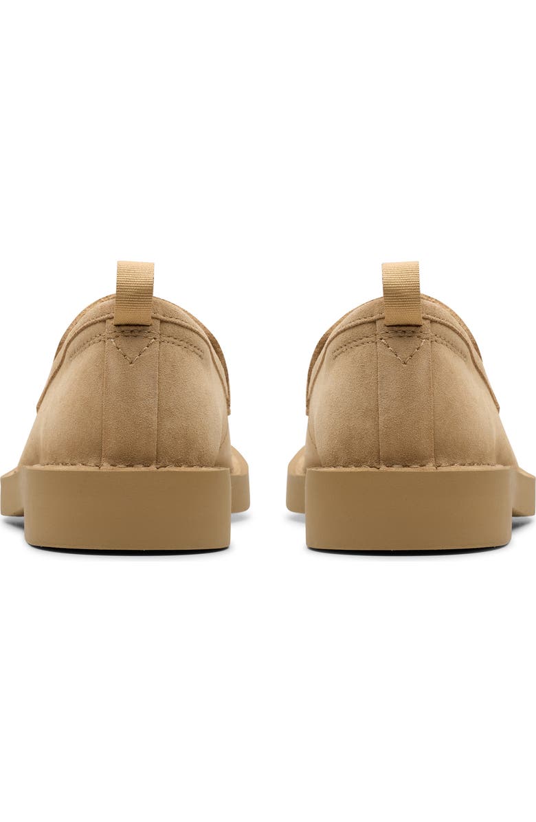 Clarks<sup>®</sup> Martock Lo Penny Loafer, Alternate, color, Dark Sand Suede