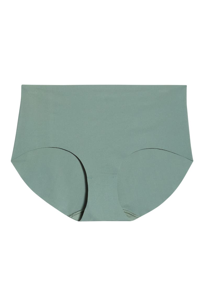 Invisible Edge Hipster Briefs, Alternate, color, GREEN WREATH
